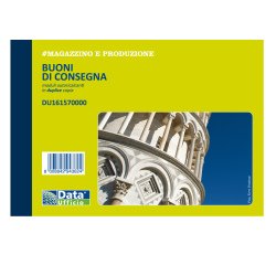 Blocco buoni di consegna - 50/50 copie autoric. - 11,5 x 16,5 cm - DU161570000 - Data Ufficio