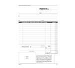 Blocco registro onorari/fatture ricevute sanitarie - 50/50 copie numerate autoricalcanti - 21,5 x 14,8 cm - DU16547N000 - Data Ufficio
