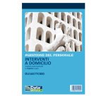Blocco interventi a domicilio del cliente - 50/50 copie autoric. - 21,5 x 14,8 cm - DU16577C000 - Data Ufficio