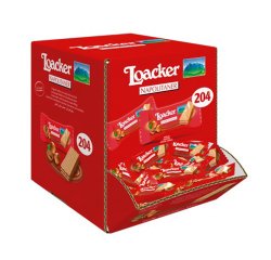 Wafer Minis Napolitaner - confezione monoporzione da 3,2gr - Loacker - dispenser self service da 204 pezzi
