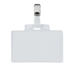 Portanome Pass 3E - clip in metallo - 9,5 x 6 cm - PVC - Sei Rota - conf. 10 pezzi