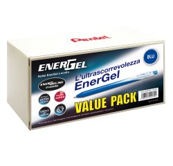 Roller a scatto Energel Slim - punta 0,7 mm - blu - Pentel - value pack 20+4 pezzi