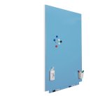 Lavagne magnetiche senza bordi - 75 x 115 cm - azzurro - Cep