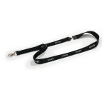 Cordoncini portabadge stampa staff - nero - 44 cm - Durable - conf. 10 pezzi