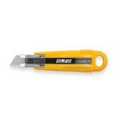 En_cuter olfa plastico cuchilla ancha 18 mm retractil apto para zurdos