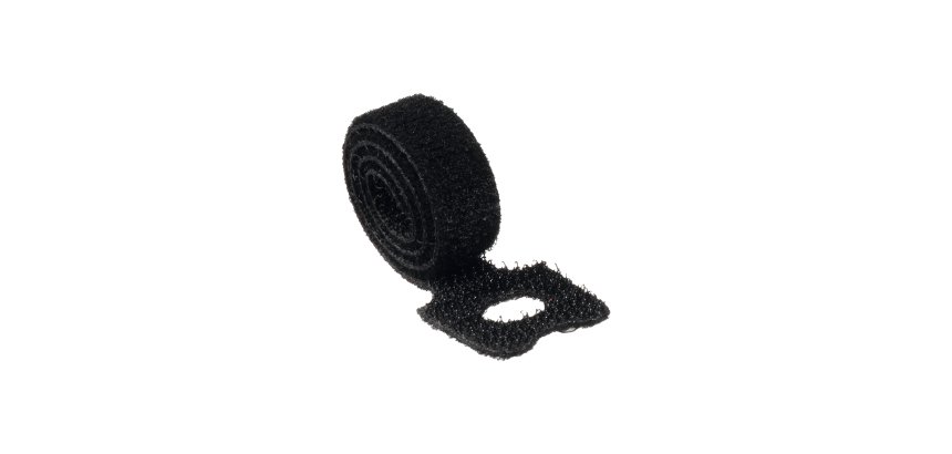 Fascette fermacavi Cavoline Grip TIE - 20 x 1 cm - nero - Durable - conf. 5 pezzi
