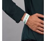 Braccialetti identificativi stampabili - 5 fogli - 10 et/fg - A4 - PE - bianco - Avery