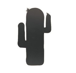 Lavagna da parete Silhouette - forma cactus - 39,6 x 29 cm - nero - Securit