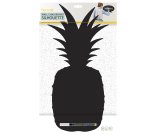 Lavagna da parete Silhouette - forma ananas - 49,3 x 23,6 cm - nero - Securit