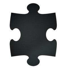 Lavagne da parete XXL Puzzle - 40 x 29,6 cm - Securit