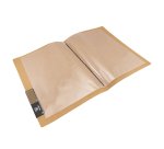 Portamenù Nature - 1 inserto doppio - A4 - 34 x 24,5 cm - beige - Securit