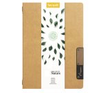 Portamenù Nature - 1 inserto doppio - A4 - 34 x 24,5 cm - beige - Securit
