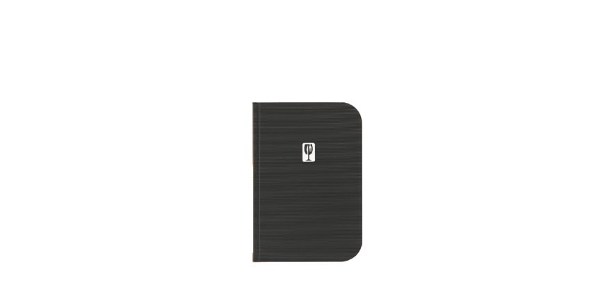 Portamenù Essential - A5 - 23,7x17,2 cm - nero - Securit