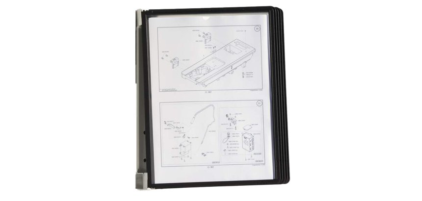 Leggio Vario Magnet Wall - 5 pannelli Sherpa inclusi - Durable