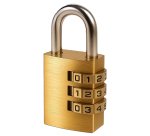 Lucchetto con combinazione - 20 mm - Metalplus