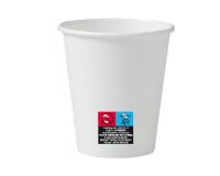 Bicchieri in carta - 100 ml - con marcatura S.U.P - Dopla - conf. 50 pezzi
