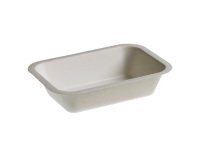 Vaschette Chips Take Away Bio - 17 x 12 x 4 cm - Leone - conf. 50 pezzi