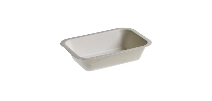 Vaschette Chips Take Away Bio - 17 x 12 x 4 cm - Leone - conf. 50 pezzi