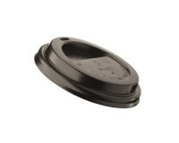 Tappo in polistirene per bicchiere da 240 ml - nero - Leone - conf. 1000 pezzi