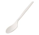Cucchiaio monouso in CPLA - 16 cm - bianco - Leone - conf. 50 pezzi