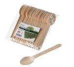 Cucchiai in legno - 16 cm - Leone - conf. 48 pezzi