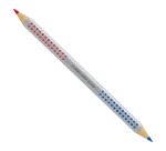 Matita bicolore triangolare Jumbo Grip 1109-10 - rosso/blu - Faber-Castell