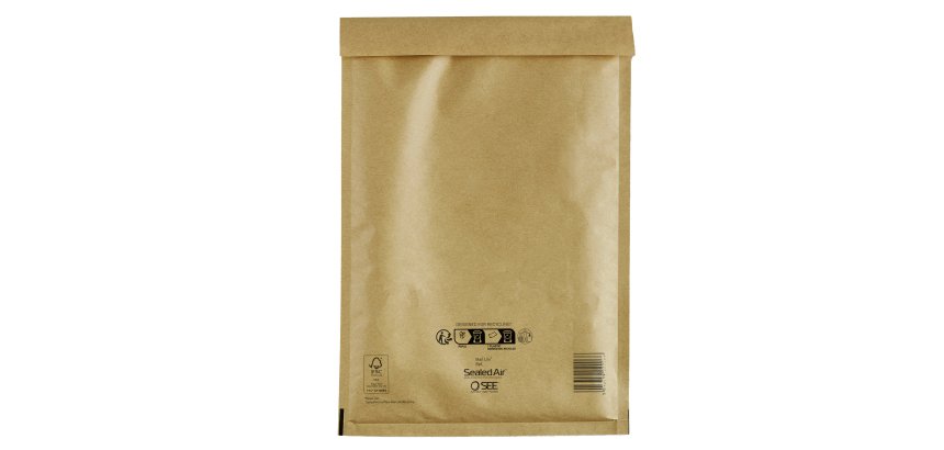 Busta imbottita Mail Lite Gold - J (30 x 44 cm) - avana - Sealed Air - conf. risparmio 50 pezzi