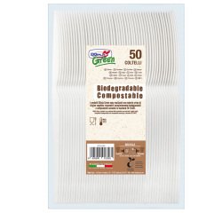 Coltelli in Estabio - avorio - Dopla Green - conf. 50 pezzi