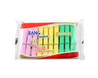 Mollette per la biancheria - colori assortiti - conf. 10 pezzi