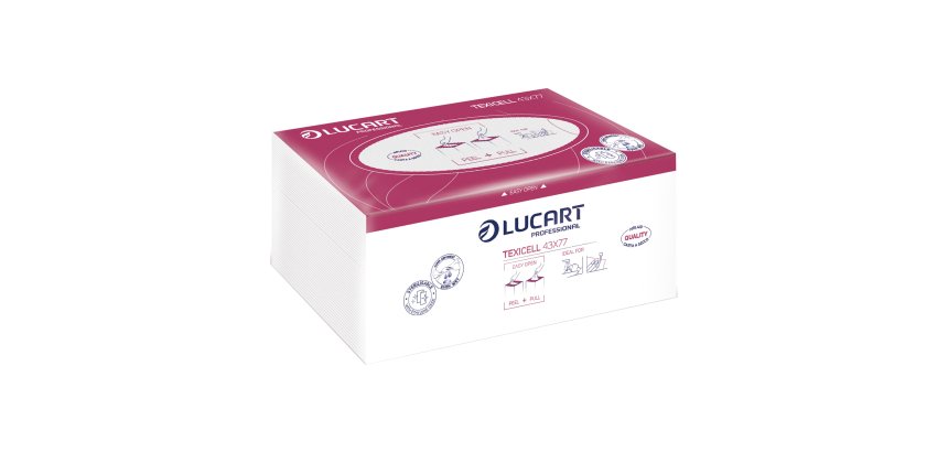 Panni Beauty AirTech per estetisti e parrucchieri - 43x77 cm - Lucart - conf. 100 pezzi