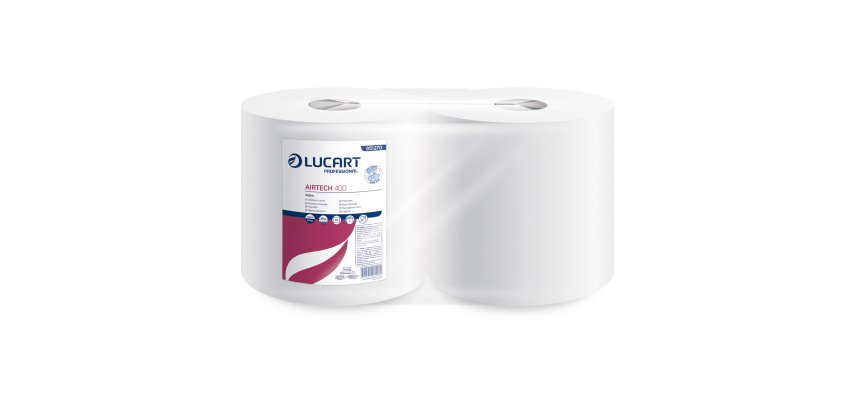 Bobina panni multiuso Texicell 400 - 400 strappi / 108 mt - Lucart