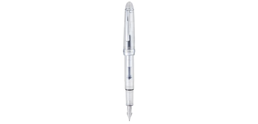 Penna stilografica Monza - tratto medio - fusto in resina trasparente - Monteverde
