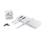 Penna stilografica Monza - tratto medio - fusto in resina trasparente - Monteverde