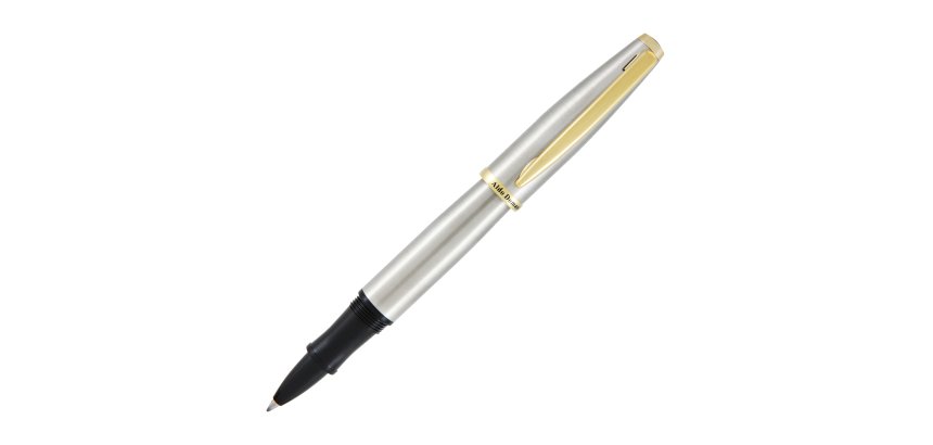 Penna roller Aldo Domani - punta M - fusto silver - Monteverde