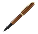 Penna roller Aldo Domani - punta M - fusto tabacco - Monteverde