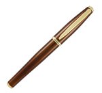 Penna roller Aldo Domani - punta M - fusto tabacco - Monteverde