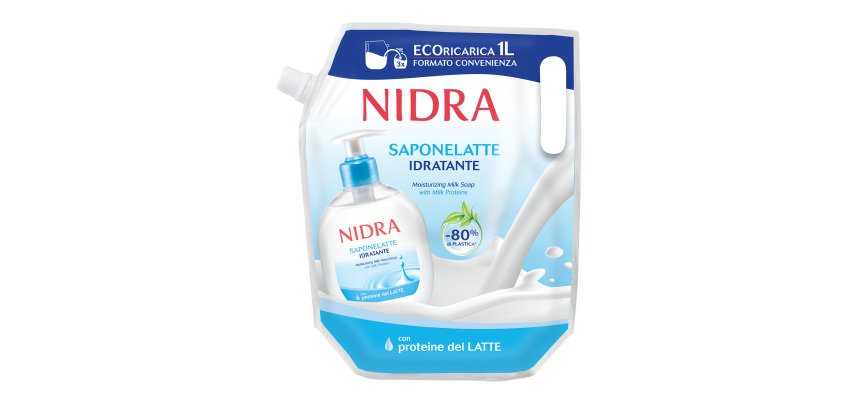 Sapone liquido mani Nidra - ecoricarica 1 L