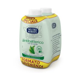 Ricarica bis sapone liquido Antibatterico - 400 ml - Neutro Roberts