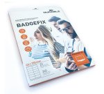 Badge adesivi Badgefix - 20 fogli con 12 badge 46x105 mm - Durable