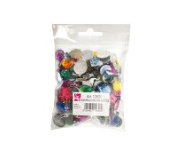 Gemme Kristall - colori e forme assortiti - DECO - conf. 250 pezzi