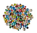 Gemme Kristall - colori e forme assortiti - DECO - conf. 250 pezzi