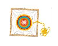 Telaio Mandala - 23 x 23 x 3 cm - legno - CWR