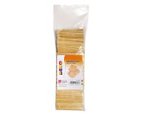 Bastoncini in legno - colore naturale - 86x3x3 mm - DECO - conf. 650 pezzi