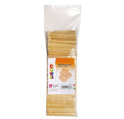 Bastoncini in legno - colore naturale - 86x3x3 mm - DECO - conf. 650 pezzi