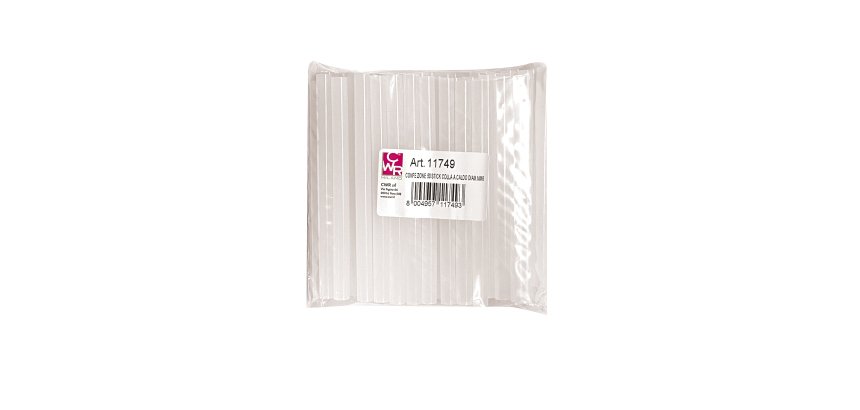 Colla stick mini - 10 cm x diam. 7 mm - Deco - conf. 50 pezzi