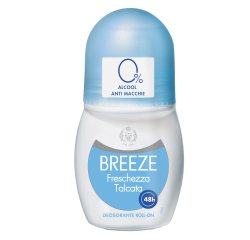 Roll on deodorante Breeze - freschezza talcata - 50 ml