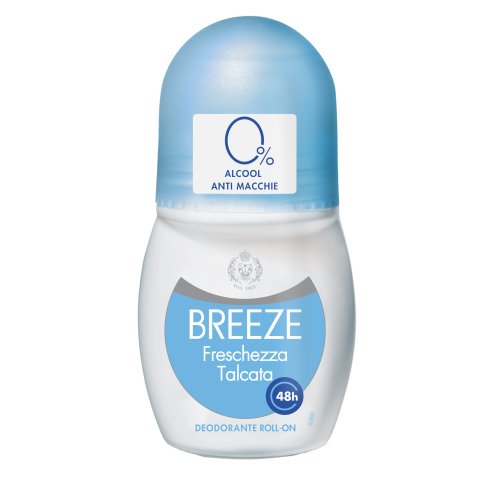 Roll on deodorante Breeze - freschezza talcata - 50 ml