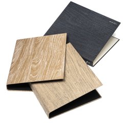 Raccoglitore 4R Wood - A4 - diametro 30 mm - colori assortiti - Colorosa