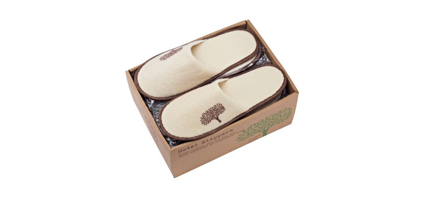 Ciabatte in spugna linea Cortesia Natura - Leone - conf. 12 paia