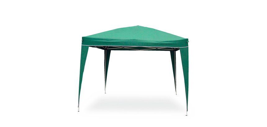 Gazebo PopUp - 3 x 3 m - acciaio/PL - verde - Garden Friend